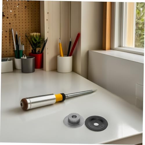 Brida para amoladora angular PRETYZOOM que aisla el polvo y reduce vibraciones en madera 5