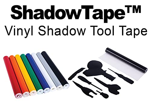 5S Lean Tool Vinyl Shadow Board Tape 15" X 180" Yellow (Yellow) #TOP1