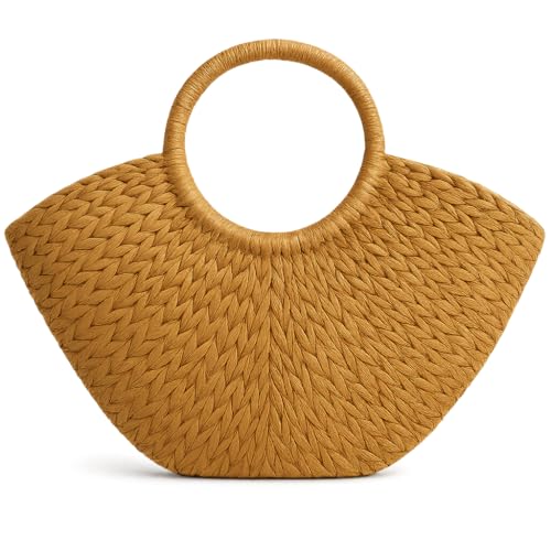 Sac en osier tressé de haute qualité fait main en fibres naturelles