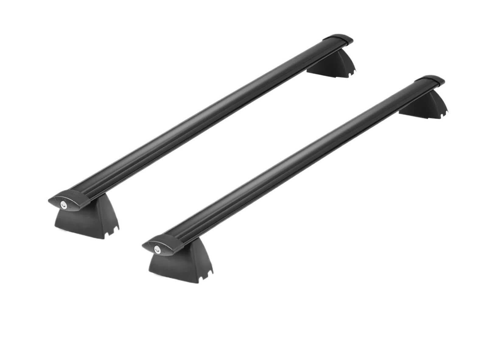 Barras Transversales para Techo de Jeep 2011-2021 Rieles Laterales Ranurados Baca Coche Automóvil 6