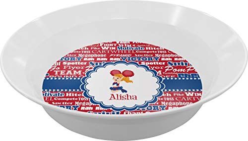 Personalized Cheerleader Melamine Bowl - 12 oz