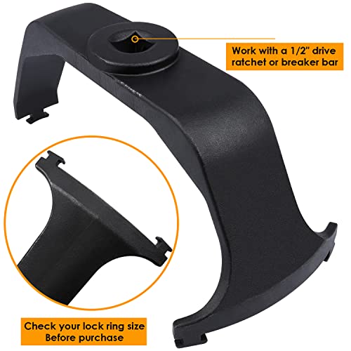 6599 Fuel Tank Lock Ring Tool Fuel Pump Senders Removal Install Tools For Chrsyler Dodge Ford Gm Nissan Hyundai Sante Fe Jeep Wrangler #TOP2