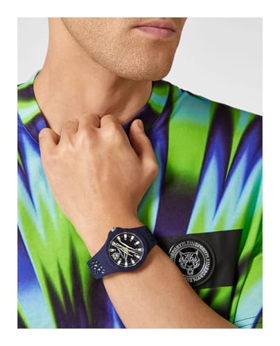 Montre Plein Sport Thunderstorm Psbba0223 quartz avec bracelet silicone