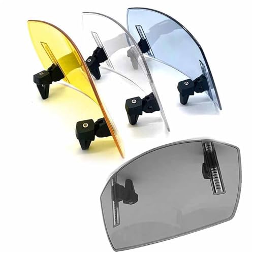 Extension pare-brise moto Yamaha Tenere 700 spoiler réglable pour voyage et route - 5