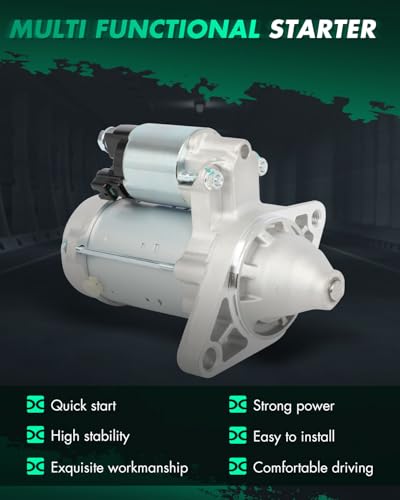 Image of SCITOO Starter Motor fit for Pontiac for Vibe 1.8L 2009-2010,for Toyota for Corolla 1.8L 2009-2016,for Toyota for Matrix 1.8L 2009-2013 Replacement Starter 19049
