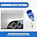 ijuicy 2 PCS Car Turbo Whistle, Exhaust Muffler Pipe Whistle, Turbo Sound Whistle Exhaust Muffler, Aluminum Car Turbo Sound Simulator, Universal Modification Accessories for Most Cars (Blue #M)