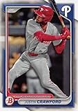 2024 Bowman Prospect #BP-17 Justin Crawford