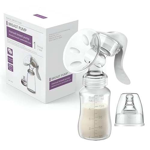 Manual Breast Pump & Storage Bottle