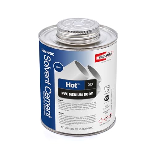 RectorSeal HOT 203L 55990 Cemento solvente rápido 1 pinta miniatura 2