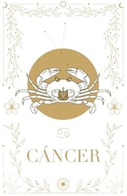 Libreta de Cáncer - Diseño zodiacal: cuaderno de notas | libreta rayada | Regalo horóscopo: Cuaderno de 120 páginas rayadas en blanco. Regalo perfecto para Cáncer | Ya disponible en tu tienda friki favorita! En mundofriki.es!