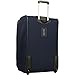 Nautica Carry-On Expandable Spinner Luggage, Navy/Yellow