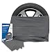 JK Trade® EXTRA Starkes 4-TLG. Premium Reifentaschen Set zur Reifen Aufbewahrung & Lagerung Ihrer Autoreifen, Reifensack Set, Felgen Tasche, passend für 16, 17, 18, 19, 20, 21, 22 Zoll (Grau XXXL)