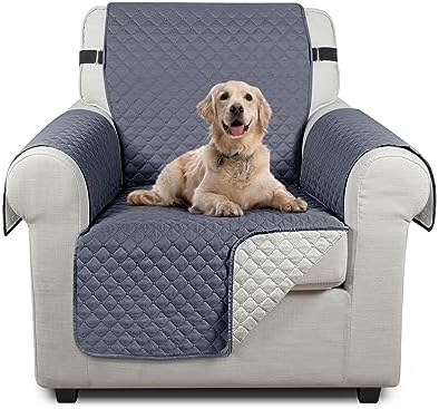 TAOCOCO Sofa Covers,1 Seater Sofa Slipcovers,Non Slip Sofa Covers,Settee Covers,Sofa Protectors from Pets,Washable Sofa Covers for Dogs(Brown)