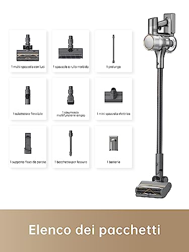 DREAME DRER20 scopa elettrica senza filo, Senza sacco, 570 W - 8