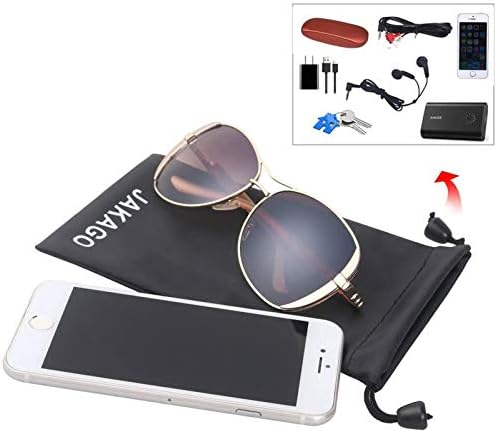 JAKAGO 2x Universal fabric Pouch Phone Sock Portable Waterproof bag Case Sleeve for Glasses Earphone Powerbank and all under 5.5" Mobile Phone like Iphone Samsung Huawei LG Sony (11x18CM)
