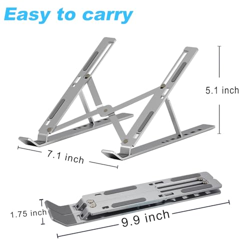 Soporte portátil ergonómico para laptop 16-18" miniatura 2