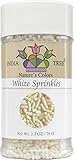 India Tree Nature's Colors White Sprinkles, 2.7 Ounce