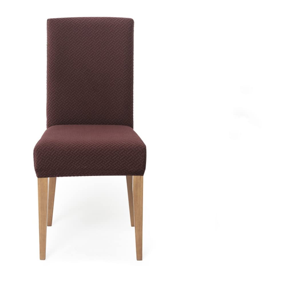 Housse de chaise de salle à manger extensible pour protéger vos sièges des taches lot de 2