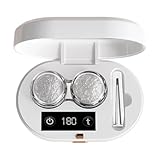 Modes de nettoyage réglables : conçu avec une minuterie de nettoyage réglable et des options de temps à trois modes, ce nettoyeur de lentilles de contact à ultrasons facilite les routines de soins du matin et du soir, offrant une expérience conviviale tout en maintenant une hygiène optimale des lentilles pour un usage quotidien.