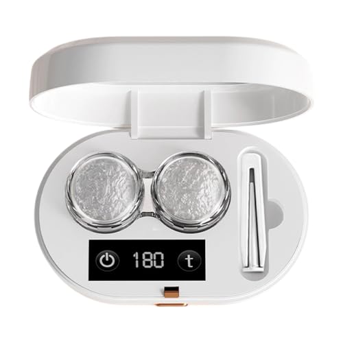 Pulitore Per A Contatto Ad Ultrasuoni – Macchina Per La Pulizias Delle Lentis A Contatto | Dispositivo Di Pulizia Ad Ultrasuoni | Per La Pulizia Delle, L'igiene Degli Occhiali, L'uso Domes