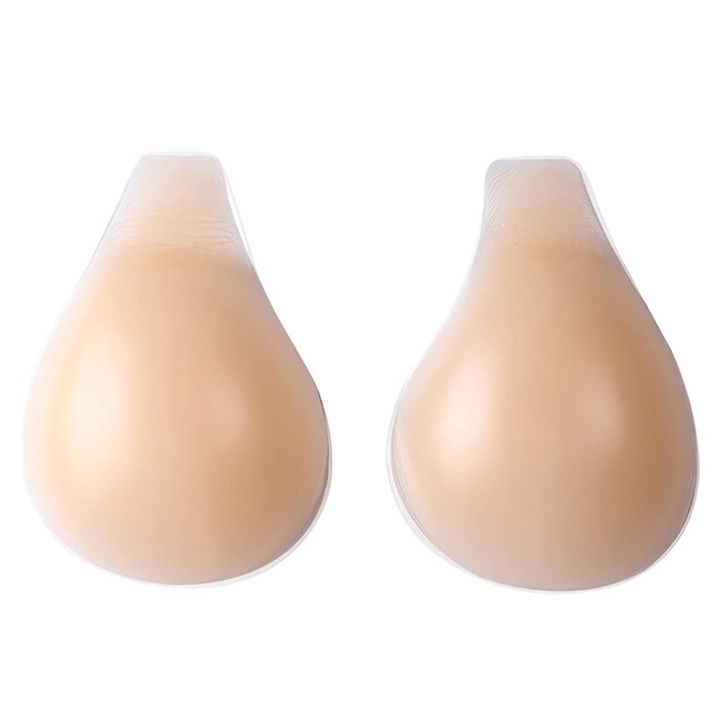 ubervia Nipple Cover Silicone Adhesive 1 Pair Creative Waterproof Breathable Versatile Push Up Bra Silicone Universal Washable Wedding-picture-19