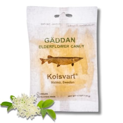 KOLSVART Swedish Candy, Torsken Shaped, Gluten Free 4.2 oz - image 1