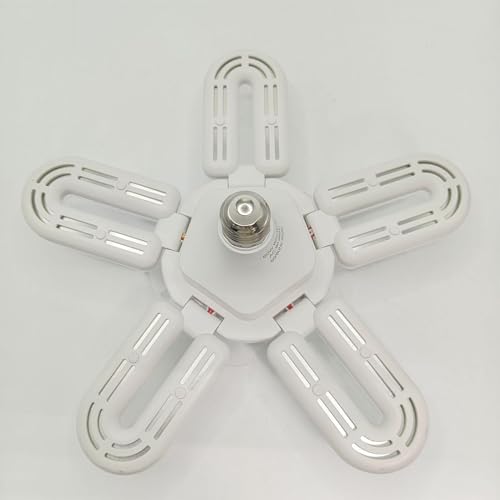 Ventilador de techo silencioso con mando a distancia y luz LED regulable de 3 colores 7