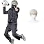 Dog Wrap, Thorn + Wig (Black)