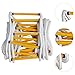 Aosekaa Escape Ladder Rescue Escaroladder Portable, Climbiaerial Work, Reusable Emergency Ladder Rope Ladder for Engineering Climbing, Length 3m