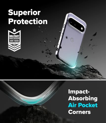 Image of Ringke Fusion Matte for Google Pixel 11 Case Back Cover | Matte Clear Translucent, Shockproof, Air Pocket, Hard Back, Flexible TPU Bumper, Precise Cutouts, Original Form