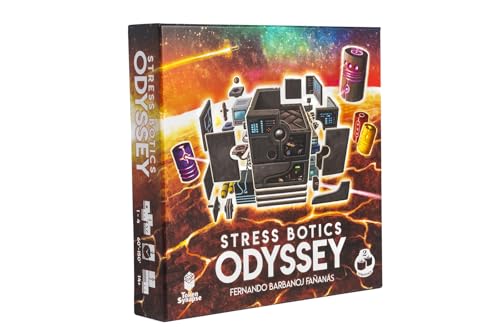Stress Botics: Odyssey Expansion – Sci-Fi Strategy Board Game Expansion