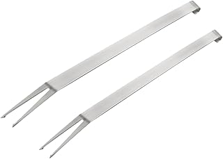 Luxshiny 2 Peças De Garfo De Churrasco Conjunto Ao Ar Livre Garfos De Churrasco Ao Ar Livre Garfos De Elevação De Carne Garfo De Trinchar Peru Garfos De Churrasco Multifuncionais Palitos