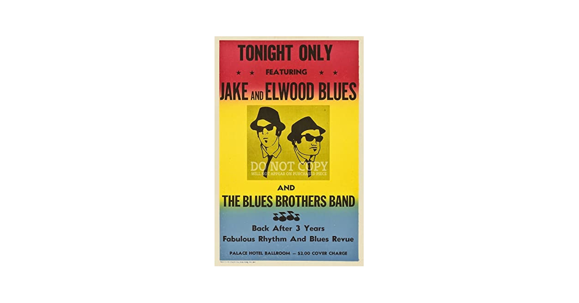 ★ブルースブラザース　ライブポスター Blues Brothers ブルース・ブラザース ポスター | Collection Market