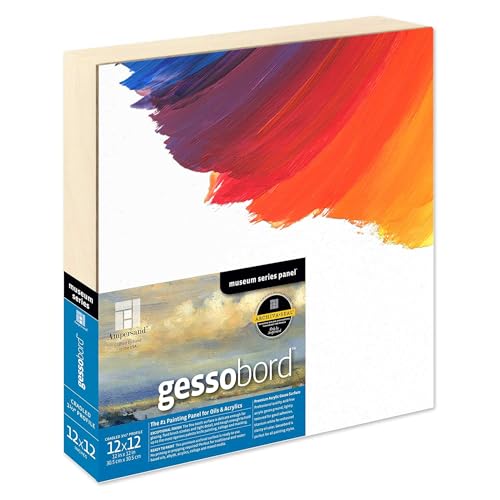 Gessobord Ampersand pour peinture au couteau et glacis