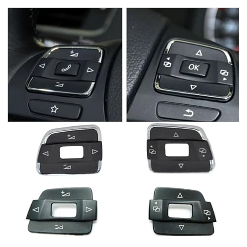 Bouton commutation multifonctionnel VW Sharan commande audio fluide au volant - 2
