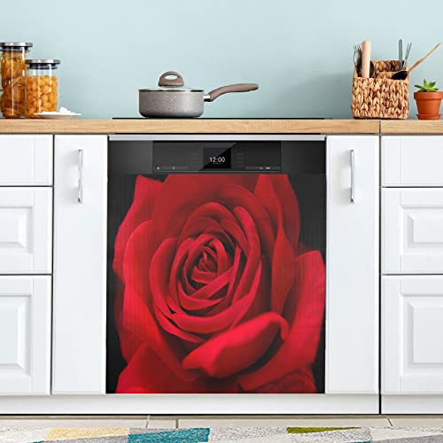 Magnetische Spülmaschinen Abdeckung - Dekorativer Aufkleber Mit Eulen-Design