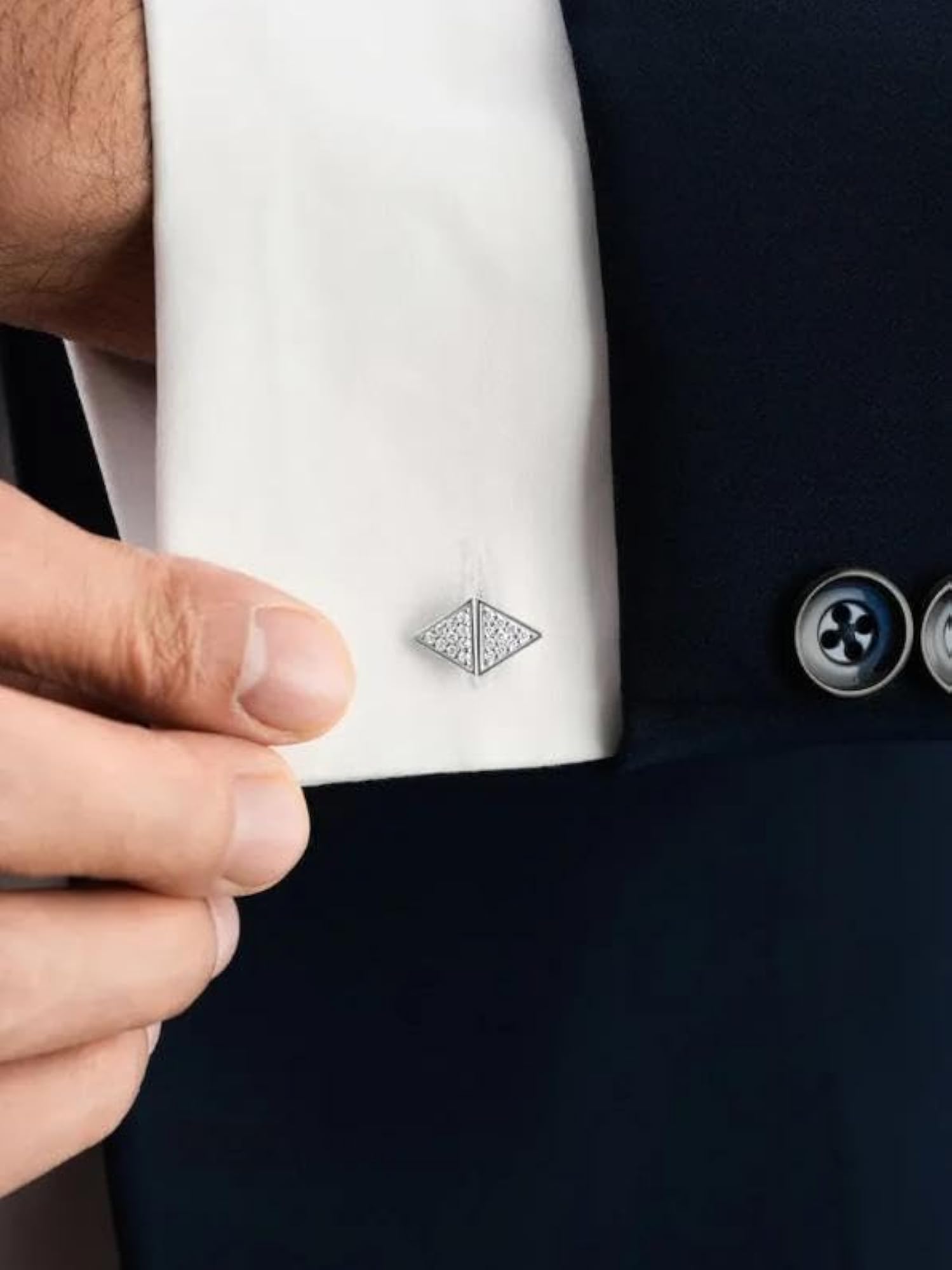 Designer 925 Sterling Silver Cufflinks for Men
