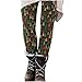 Womens Christmas Tree Leggings Casual Fashion Xmas Graphic Pants High Waist Tummy Control Comfortable Yoga Tights Womens Christmas Outfit Funny Army Green L