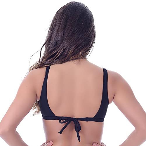 Biquíni Top Sem Bojo Preto Summer Soul (GG)