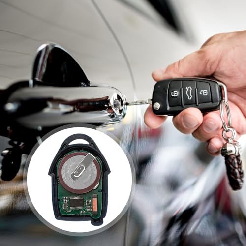 mizikuu VL2020 Autoschlüssel-Fernbedienung Batterie, Neue 90 Grad Winkel Akku Batterie Funkschlüsselbatterie 3V Wiederaufladbare Ersatz Kompatibel für R52 E46 E60 E81 E91 E92 X5