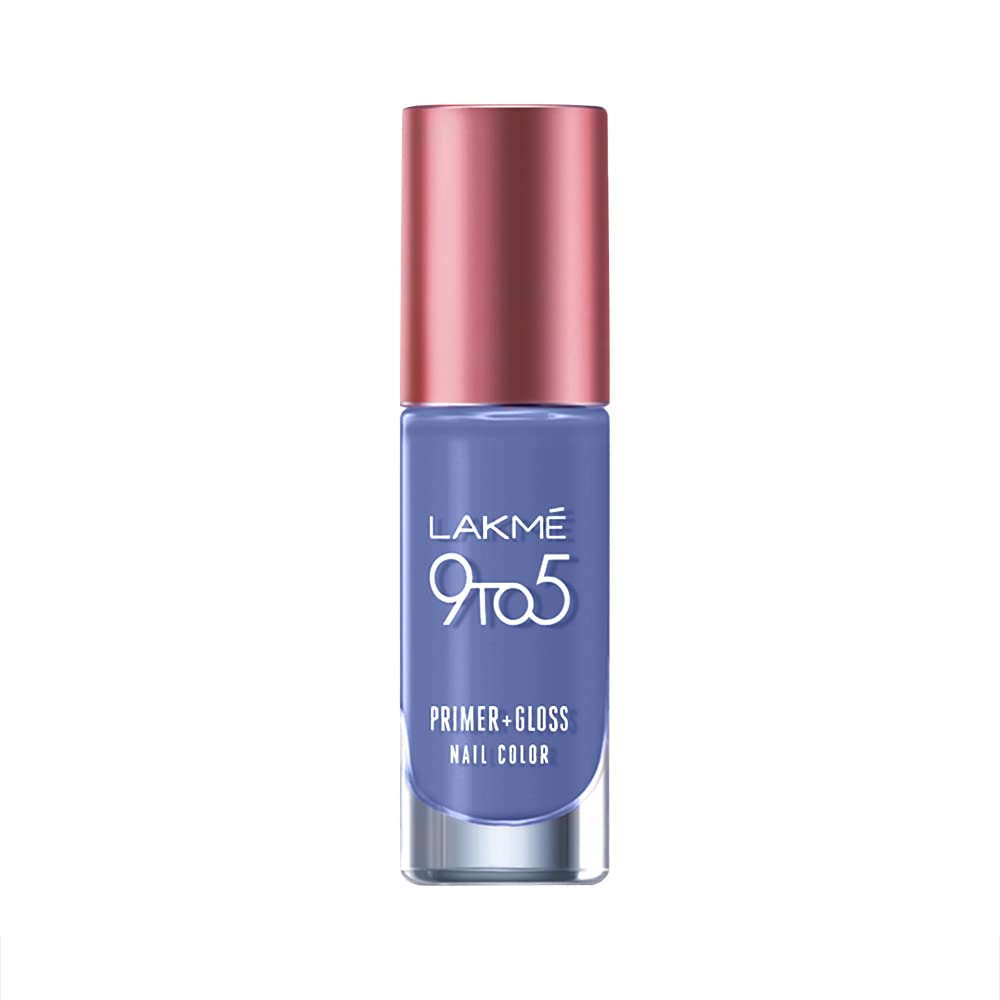 LAKMÉ 9To5 P+G Glossy Finish Nail Russian Mauve, 6 Ml-image-38