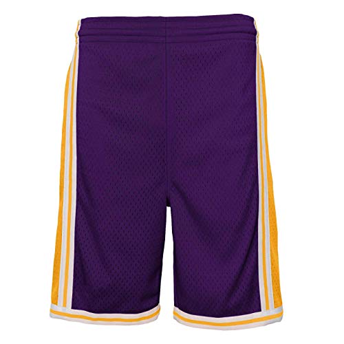 Short NBA Lakers 1984 enfant Mitchell & Ness violet le cadeau idéal pour fan