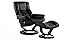 Produktbild PRIMA Clever einrichten® Stressless® Mayfair Sessel mit Hocker (M) Schwarz günstig