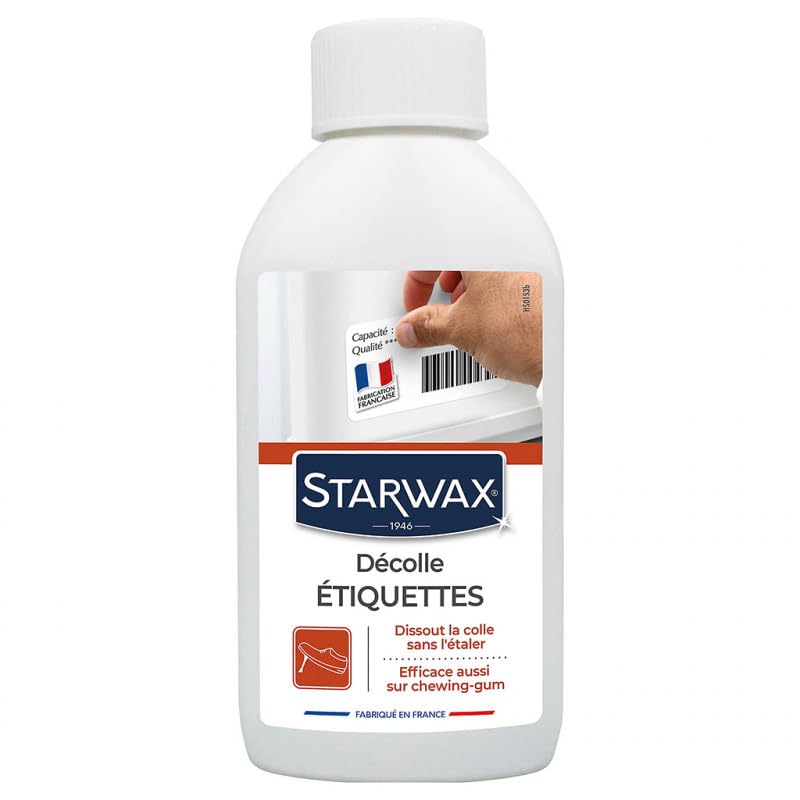 STARWAX Décolle adhésifs pour nettoyer vos surfaces après des travaux