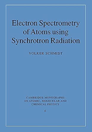 Electron Spectrometry of Atoms: 6 Electron Spectrometry of Atoms: 6 book cover