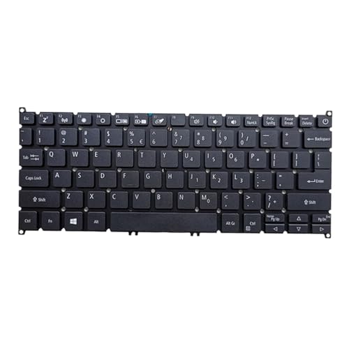 Clavier de rechange pour ordinateur portable Acer Spin SP111-31 SP111-31N US noir