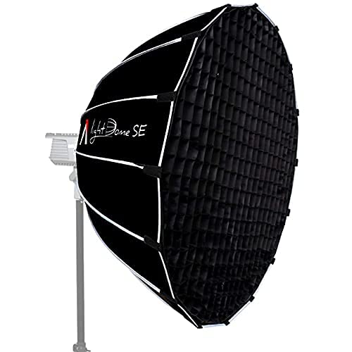 AputureLight Dome SE 35.5inch Softbox with Grid Carry Bag for Aputure LS60d LS60x Amaran 100D 100X 200D 200X Aputure 120D II 300D II 300X for Video Lights for Wedding Photo Portraits