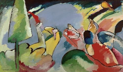 Tableau Toile Kandinsky d'Art pour une Décoration Murale Chic