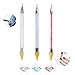 Produktbild YOTINO Dotting Tool mit Strass im Griff Dot Pen Set Nail Art Pen Edelstein Abholen Applikator(3 Stück)