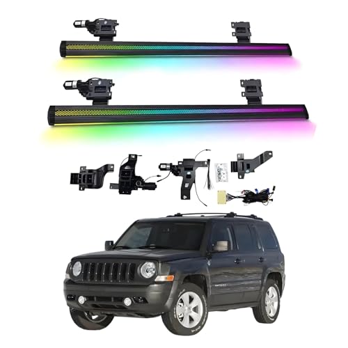 Marchepieds électriques compatibles avec jeep patriot 2010-2016 for camionnettes